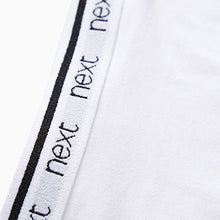 Load image into Gallery viewer, Monochrome Short Cotton Rich Logo Knickers 4 Pack
