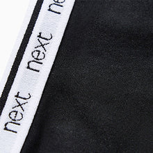 Load image into Gallery viewer, Monochrome Short Cotton Rich Logo Knickers 4 Pack
