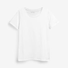 Load image into Gallery viewer, White Crew Neck T-Shirt
