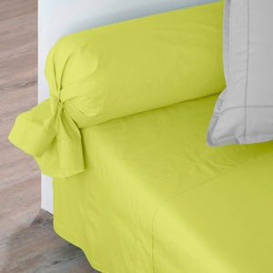 Le drap de lit Neo en coloris vert