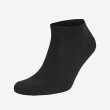 Load image into Gallery viewer, 6 Pack Black Trainer Socks (Men)
