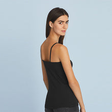 Load image into Gallery viewer, Black Thin Strap Vest
