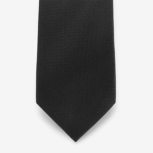 Black Silk Tie