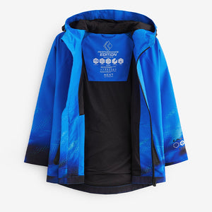 Blue Print Waterproof Lined Anorak Jacket (3-12yrs)