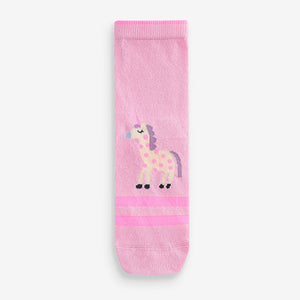 Multi Cotton Rich Character Ankle Socks 3 Pack