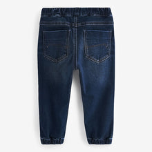 Load image into Gallery viewer, Dark Blue Joggers Jeans With Comfort Stretch (3mths-6yrs)
