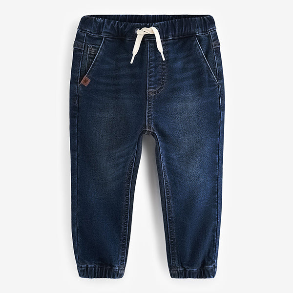 Dark Blue Joggers Jeans With Comfort Stretch (3mths-6yrs)
