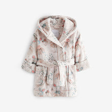 Load image into Gallery viewer, Cream Mouse Fairy Soft Touch Fleece Dressing Gown (9mths-10yrs)
