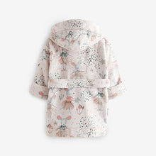 Load image into Gallery viewer, Cream Mouse Fairy Soft Touch Fleece Dressing Gown (9mths-10yrs)
