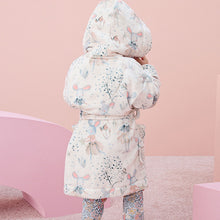Load image into Gallery viewer, Cream Mouse Fairy Soft Touch Fleece Dressing Gown (9mths-10yrs)
