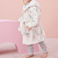 Load image into Gallery viewer, Cream Mouse Fairy Soft Touch Fleece Dressing Gown (9mths-10yrs)
