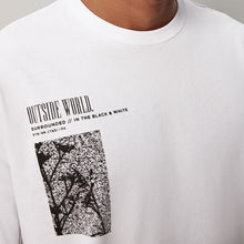 Load image into Gallery viewer, White Back Print T-Shirt
