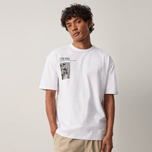 Load image into Gallery viewer, White Back Print T-Shirt
