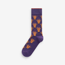Load image into Gallery viewer, Safari Animals Fun Pattern Socks 8 Pack
