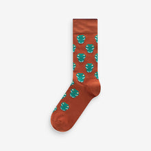 Load image into Gallery viewer, Safari Animals Fun Pattern Socks 8 Pack

