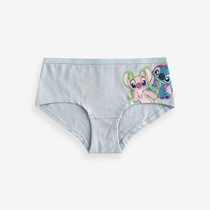 Blue/Orange Lilo And Stitch Hipster Briefs 5 Pack