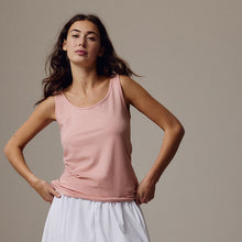 Load image into Gallery viewer, Pale Pink Thick Strap Vest
