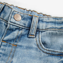 Load image into Gallery viewer, Light Blue Denim 100% Cotton Distressed Jeans (3mths-5-6yrs)
