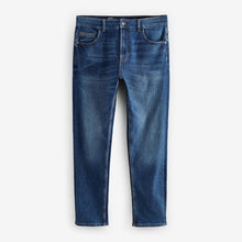 Load image into Gallery viewer, Blue Mid Slim Fit Authentic Stretch Denim Jeans
