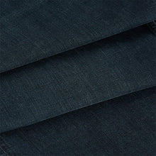Load image into Gallery viewer, Blue Dark Washed Single Slim Fit Classic Stretch Jeans

