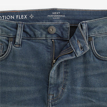 Load image into Gallery viewer, Blue Washed Slim Fit Motionflex Jeans

