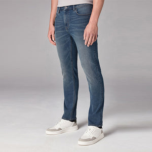 Blue Washed Slim Fit Motionflex Jeans