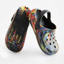 Load image into Gallery viewer, Black Marble Clogs
