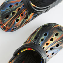 Load image into Gallery viewer, Black Marble Clogs
