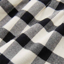Load image into Gallery viewer, Black/White Woven Check Pyjamas 2 Pack
