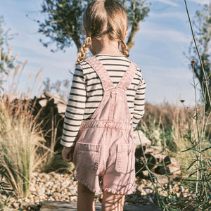 Pink Dungarees (3mths-5-6yrs)