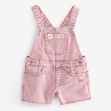 Load image into Gallery viewer, Pink Dungarees (3mths-5-6yrs)
