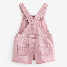 Load image into Gallery viewer, Pink Dungarees (3mths-5-6yrs)
