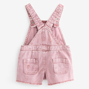 Pink Dungarees (3mths-5-6yrs)