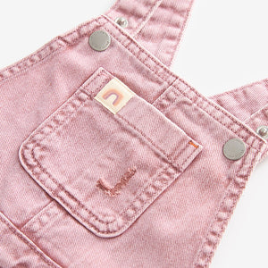 Pink Dungarees (3mths-5-6yrs)