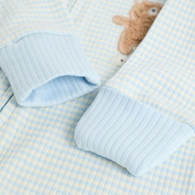 Load image into Gallery viewer, Blue Bear Baby Footless Zip 100% Cotton Sleepsuits 3 Pack
