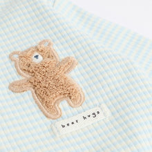Load image into Gallery viewer, Blue Bear Baby Footless Zip 100% Cotton Sleepsuits 3 Pack
