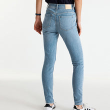 Load image into Gallery viewer, Mid Blue Denim Supersoft Skinny Jeans
