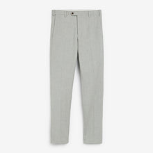 Load image into Gallery viewer, Light Grey Skinny Fit Motion Flex Stretch Suit: Trousers
