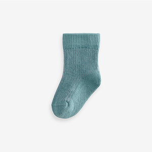 Blue Baby Socks 5 Pack (0mths-2yrs)