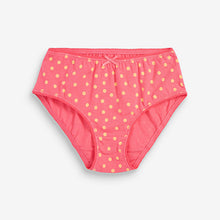 Load image into Gallery viewer, Pink/Purple Spot 7 Pack Briefs (1.5-12yrs)
