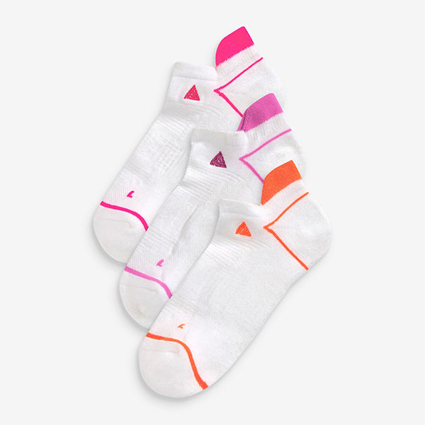 Adidas Women Cushioned Low Cut Tennis Athletic Socks 3 Pack