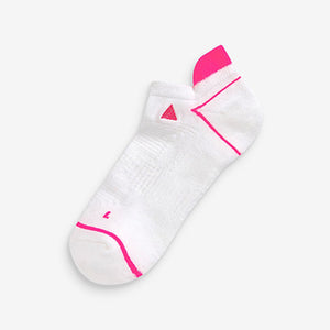 White Next Active Sports COOLMAX Active Trainer Socks 3 Pack