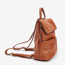 Load image into Gallery viewer, Tan Brown Casual Rucksack

