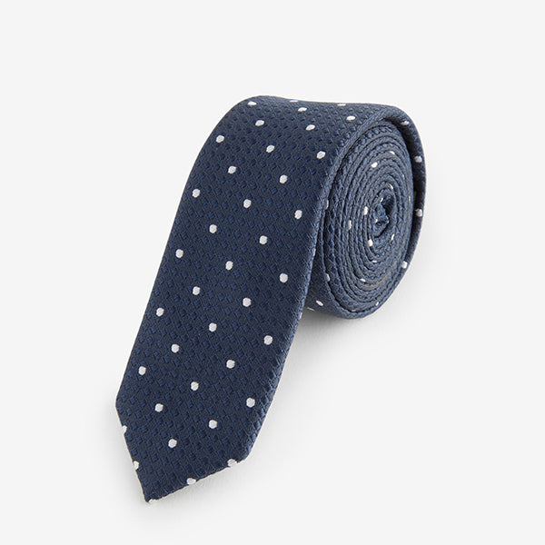 Navy Blue/White Tie (1-13yrs)