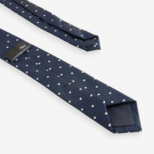 Load image into Gallery viewer, Navy Blue/White Tie (1-13yrs)
