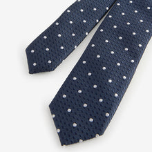Load image into Gallery viewer, Navy Blue/White Tie (1-13yrs)
