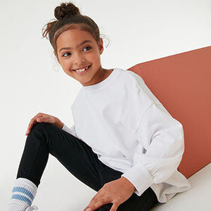 Cuffed Cosy Jersey Long Sleeved Top (3-10yrs)