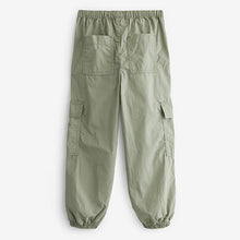 Load image into Gallery viewer, Green Parachute Cargo Cuffed Trousers (3-12yrs)
