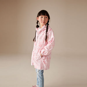 Pink Shower Resistant Cagoule (3-12yrs)