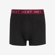 Load image into Gallery viewer, Black Signature Textured Waistband Modal 4 Pack A-Front Boxers
